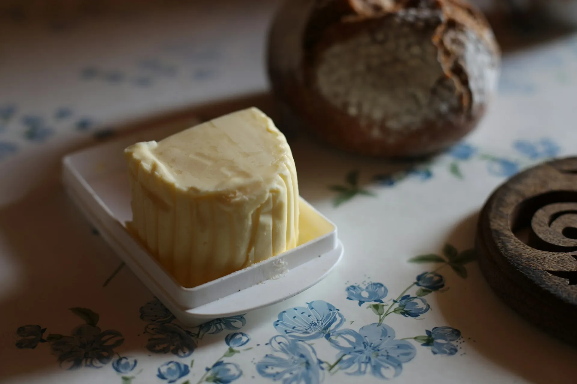 Smør på et fad